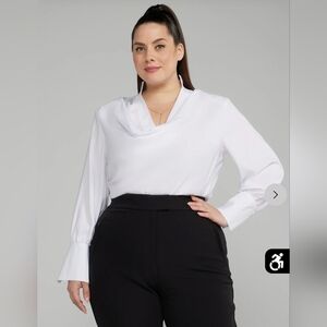 Fashion to Figure White Blouse